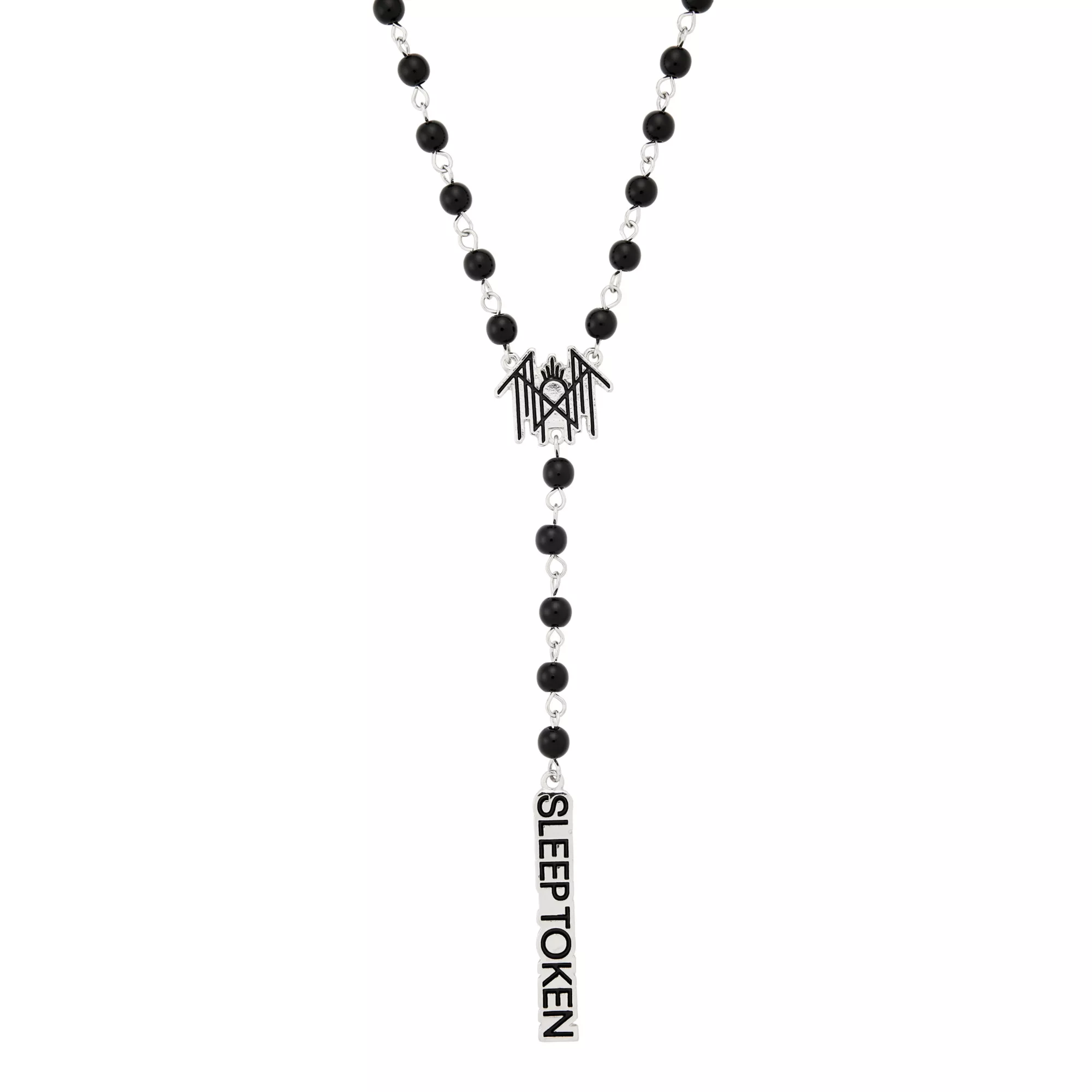 Sleep Token Beaded Choker Necklace at Spencer's