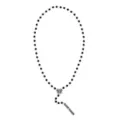 Sleep Token Beaded Choker Necklace at Spencer's