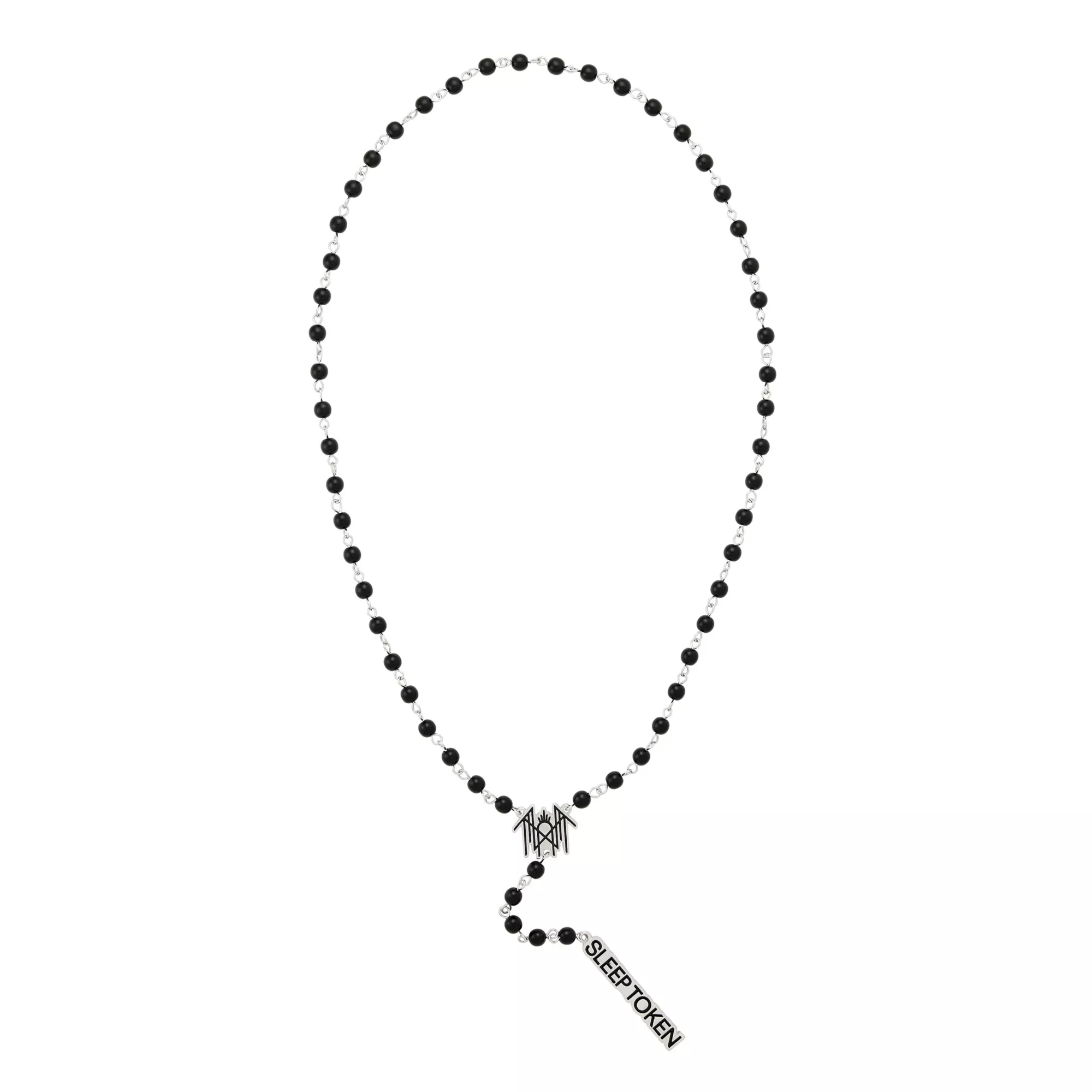 Sleep Token Beaded Choker Necklace at Spencer's