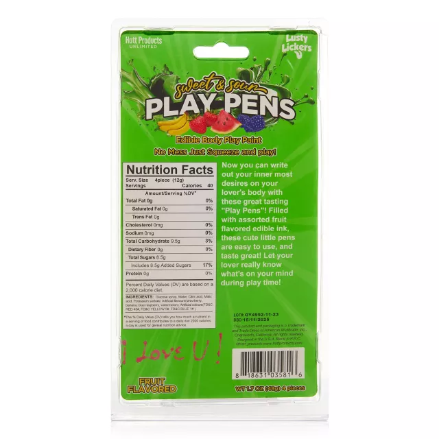 Multi-Pack Sweet & Sour Edible Play Pens - 4 Pack at Spencer's