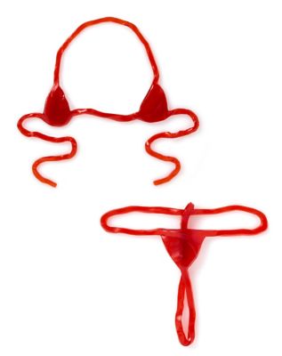 Sweet & Sour Gummy Thong and Bra