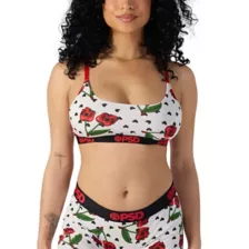 PSD Skull Cherry Sports Bra at Spencer's