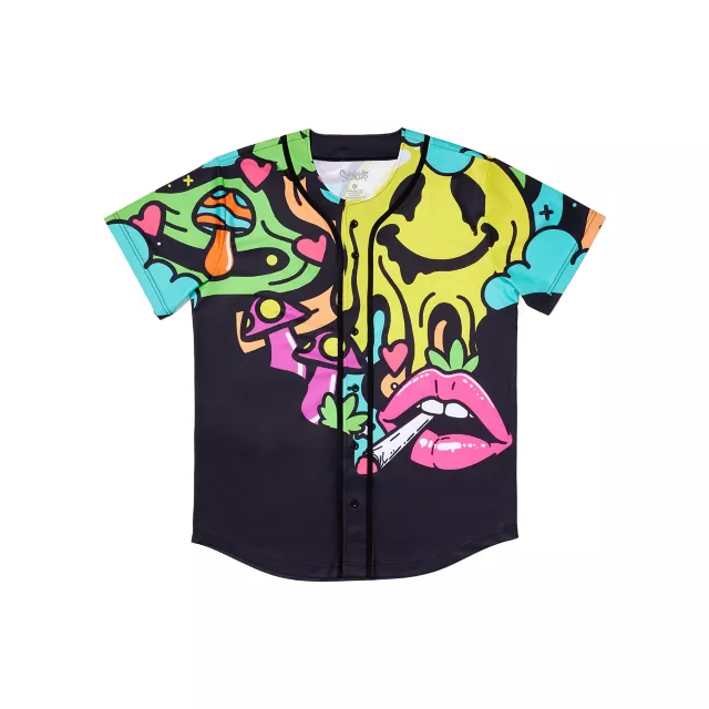 Drippy Smiley Face Jersey