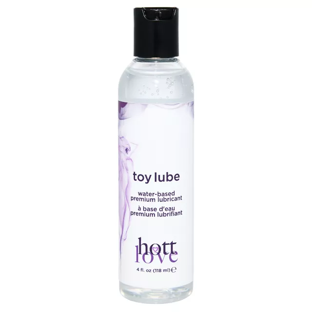 Water-Based Toy Lube 4 oz. - Hott Love at Spencer's