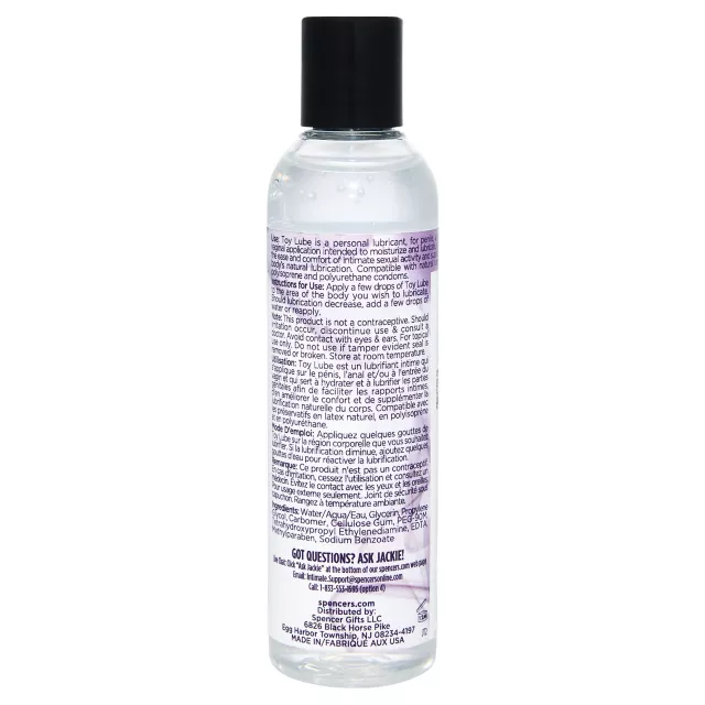 Water-Based Toy Lube 4 oz. - Hott Love at Spencer's