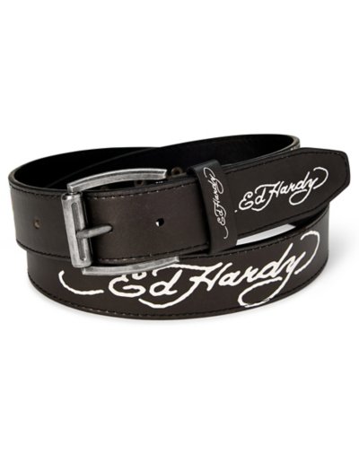 Ed Hardy Skull Studded Belt