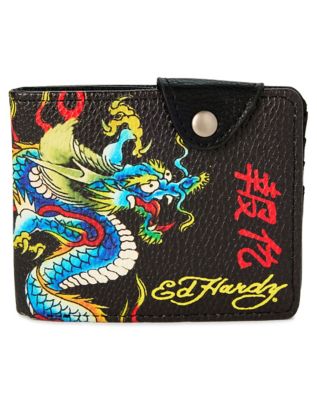 Dragon Bifold Wallet - Ed Hardy