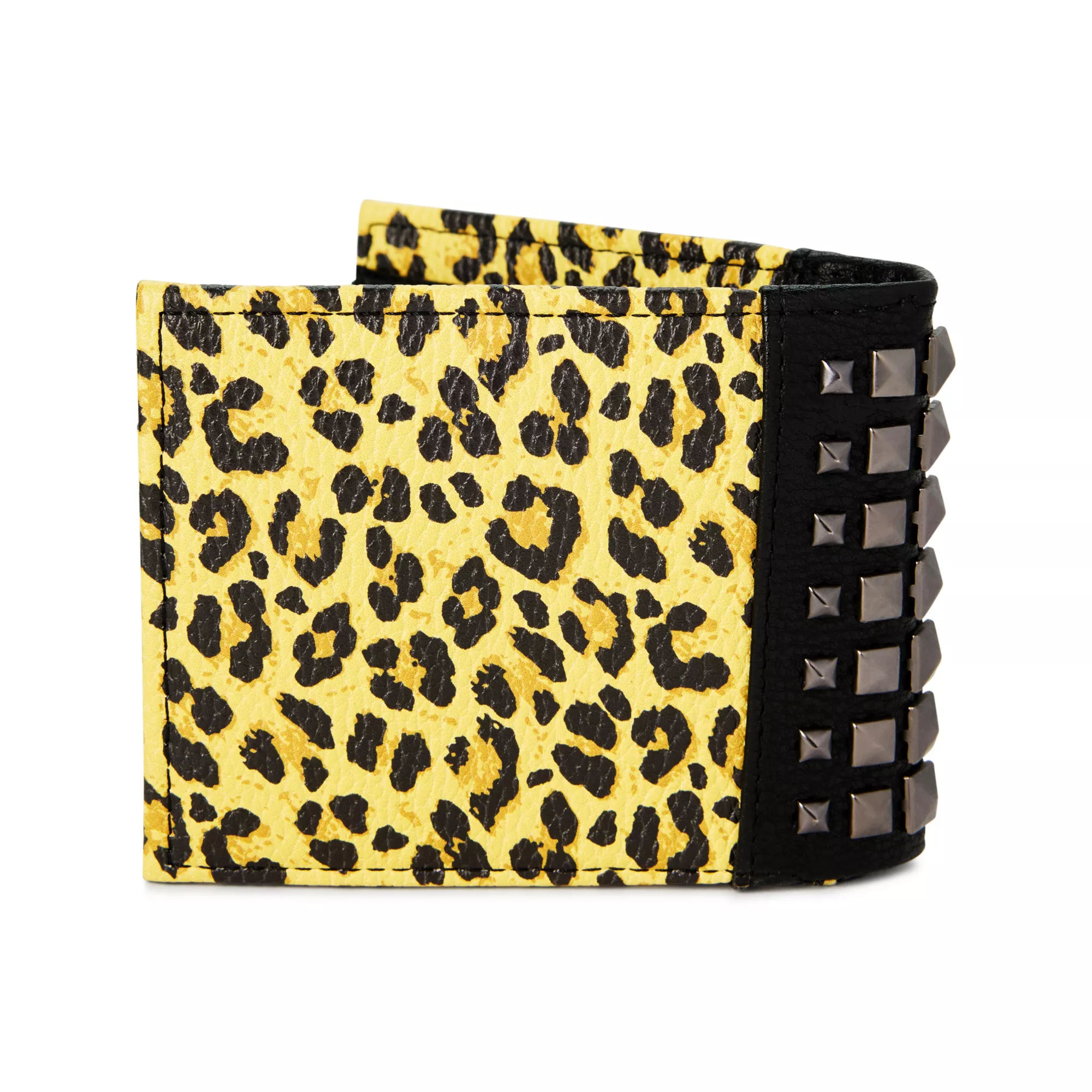 Ed Hardy Leopard Print Skull Bifold Wallet at Spencer's