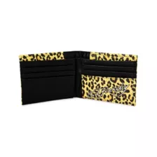 Ed Hardy Leopard Print Skull Bifold Wallet at Spencer's