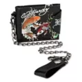 Ed Hardy Koi Fish Chain Wallet at Spencer's