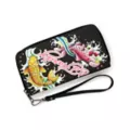 Ed Hardy Koi Fish Zip Wallet at Spencer's
