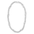 Silver Butterfly Bling Chain Necklace at Spencer's