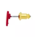 Multi-Pack Goldtone and Red Coquette Stud and Dangle Earrings - 6 Pair at Spencer's