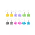 Multi-Pack Colorful Boob Dangle Earrings - 6 Pack at Spencer's