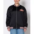 Hooters Logo Bomber Jacket at Spencer's