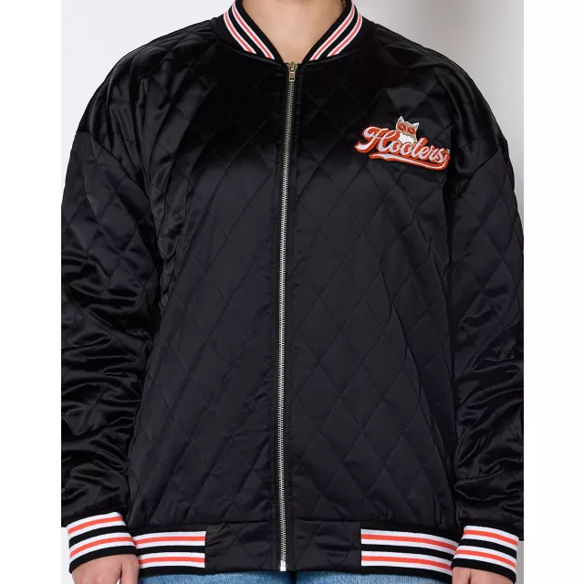 Hooters Logo Bomber Jacket at Spencer's