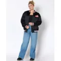 Hooters Logo Bomber Jacket at Spencer's