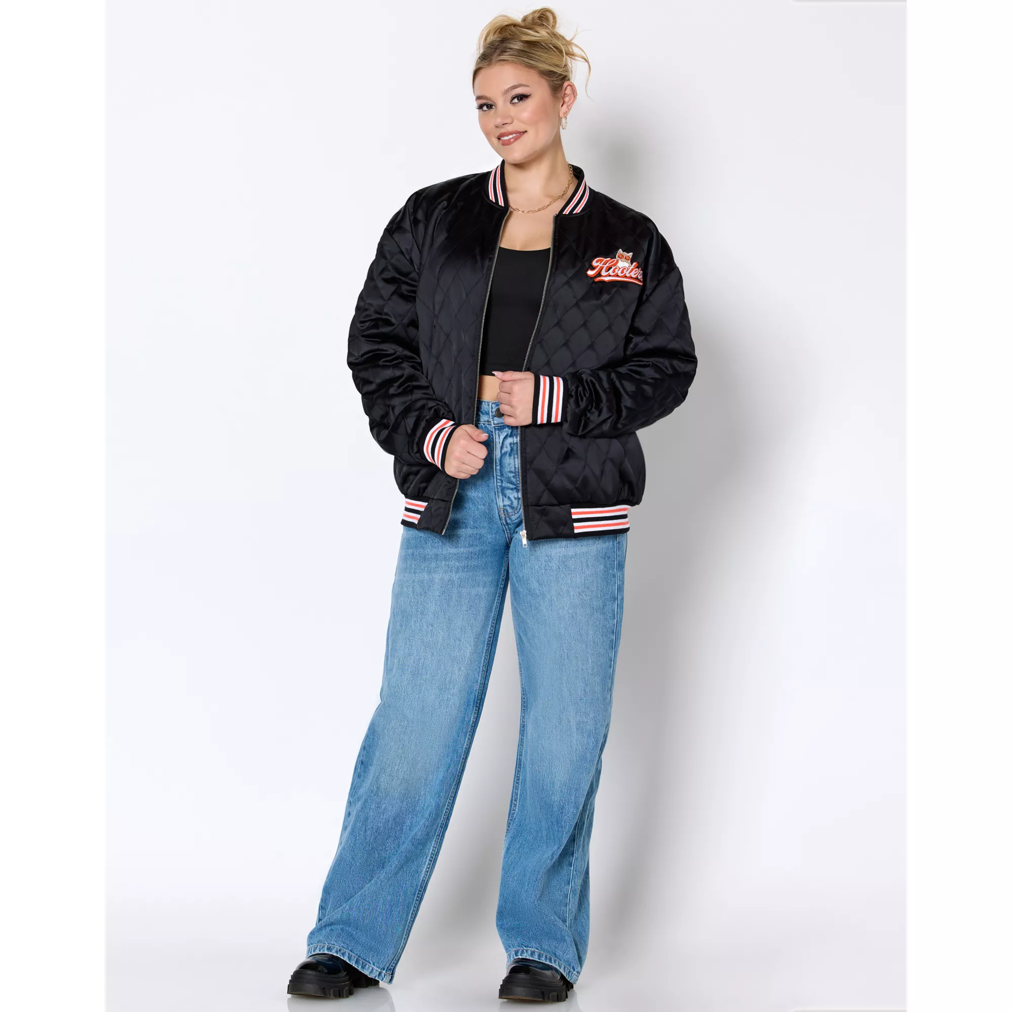 Hooters Logo Bomber Jacket