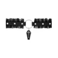 Ruffle Cross Coffin Choker Necklace at Spencer's