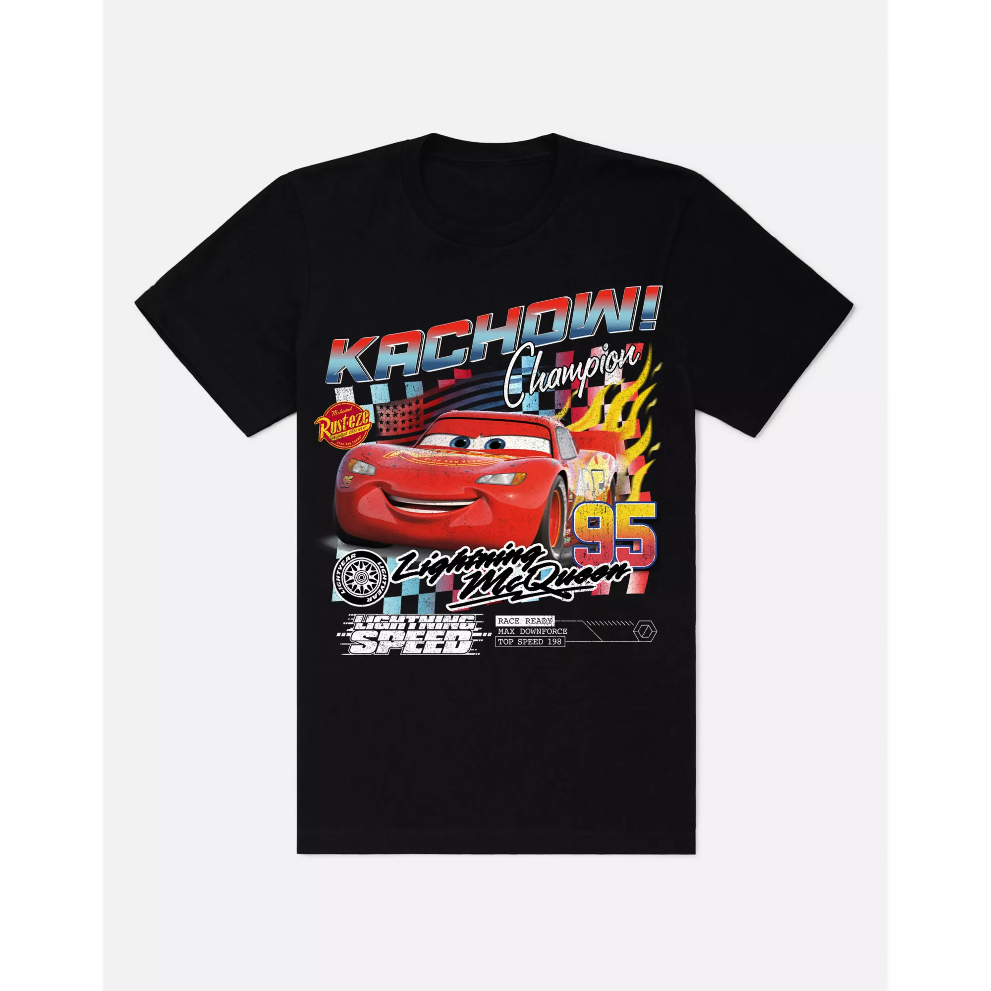 Lightning McQueen Kachow T Shirt - Cars at Spencer's