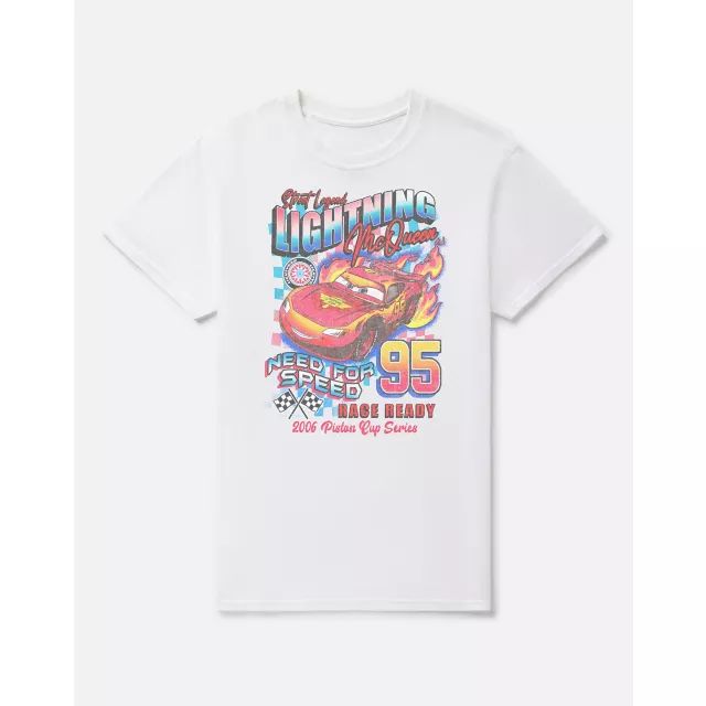 Lightning McQueen Race T Shirt - Cars at Spencer's