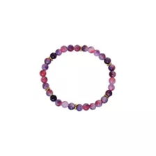 Amethyst Effect Beaded Bracelet at Spencer's