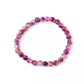 Amethyst Effect Beaded Bracelet at Spencer's