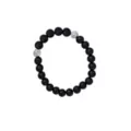 Onyx Stone Beaded Bracelet at Spencer's