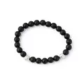 Onyx Stone Beaded Bracelet at Spencer's
