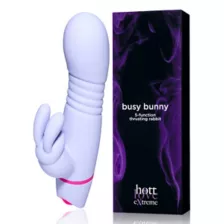 Busy Bunny Thrusting Rabbit Vibrator - Hott Love Extreme at Spencer's