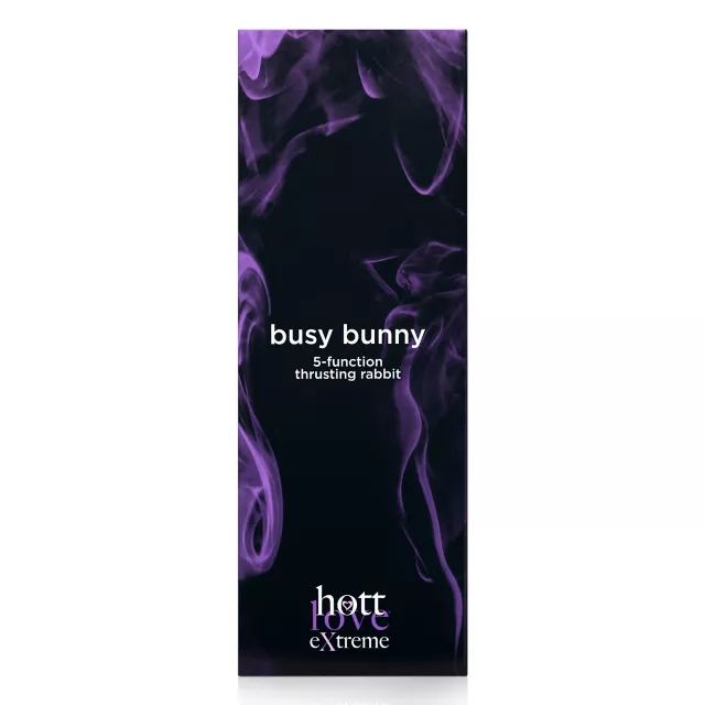 Busy Bunny Thrusting Rabbit Vibrator - Hott Love Extreme at Spencer's
