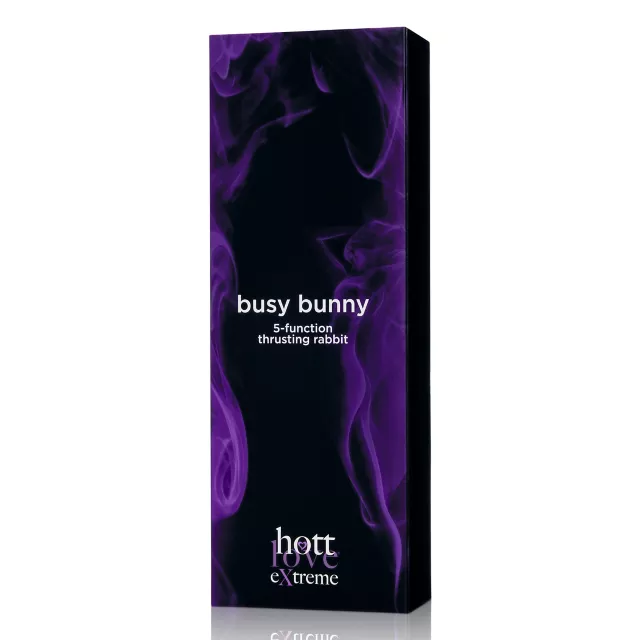 Busy Bunny Thrusting Rabbit Vibrator - Hott Love Extreme at Spencer's