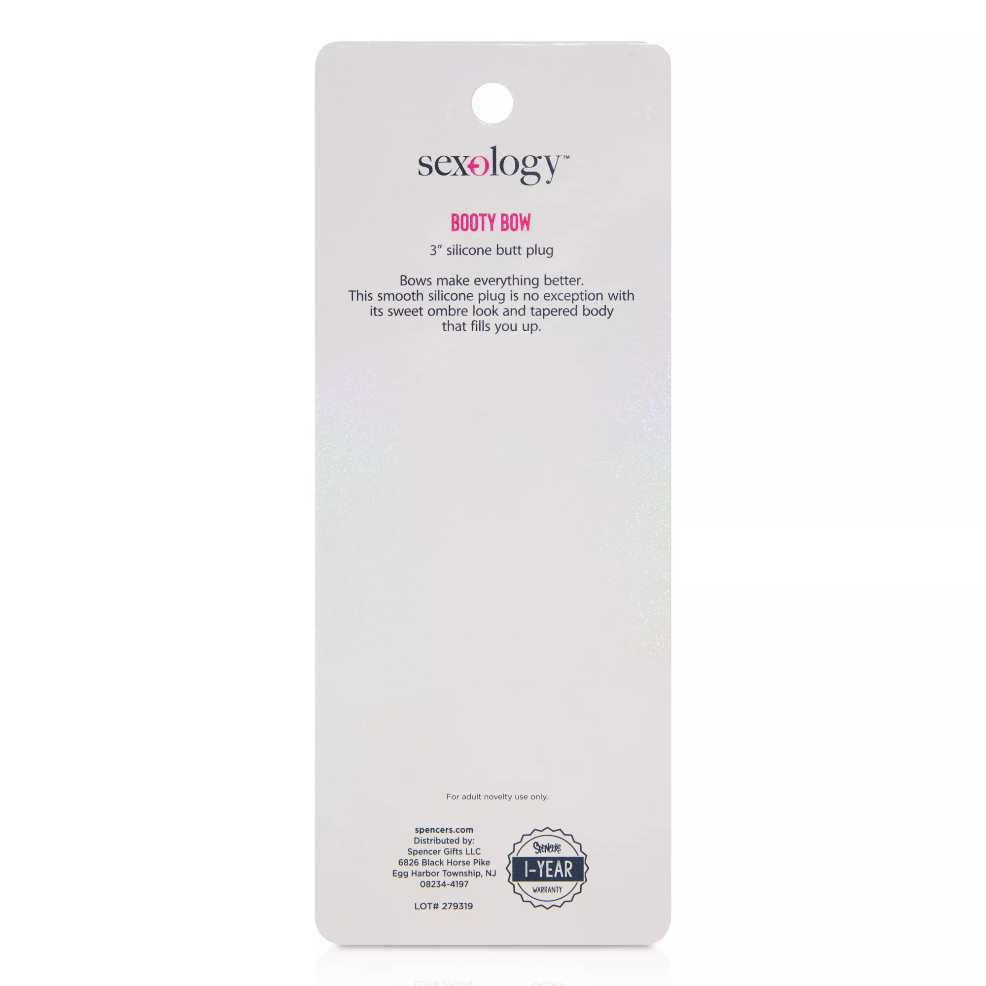 Booty Bow Butt Plug - Sexology at Spencer's