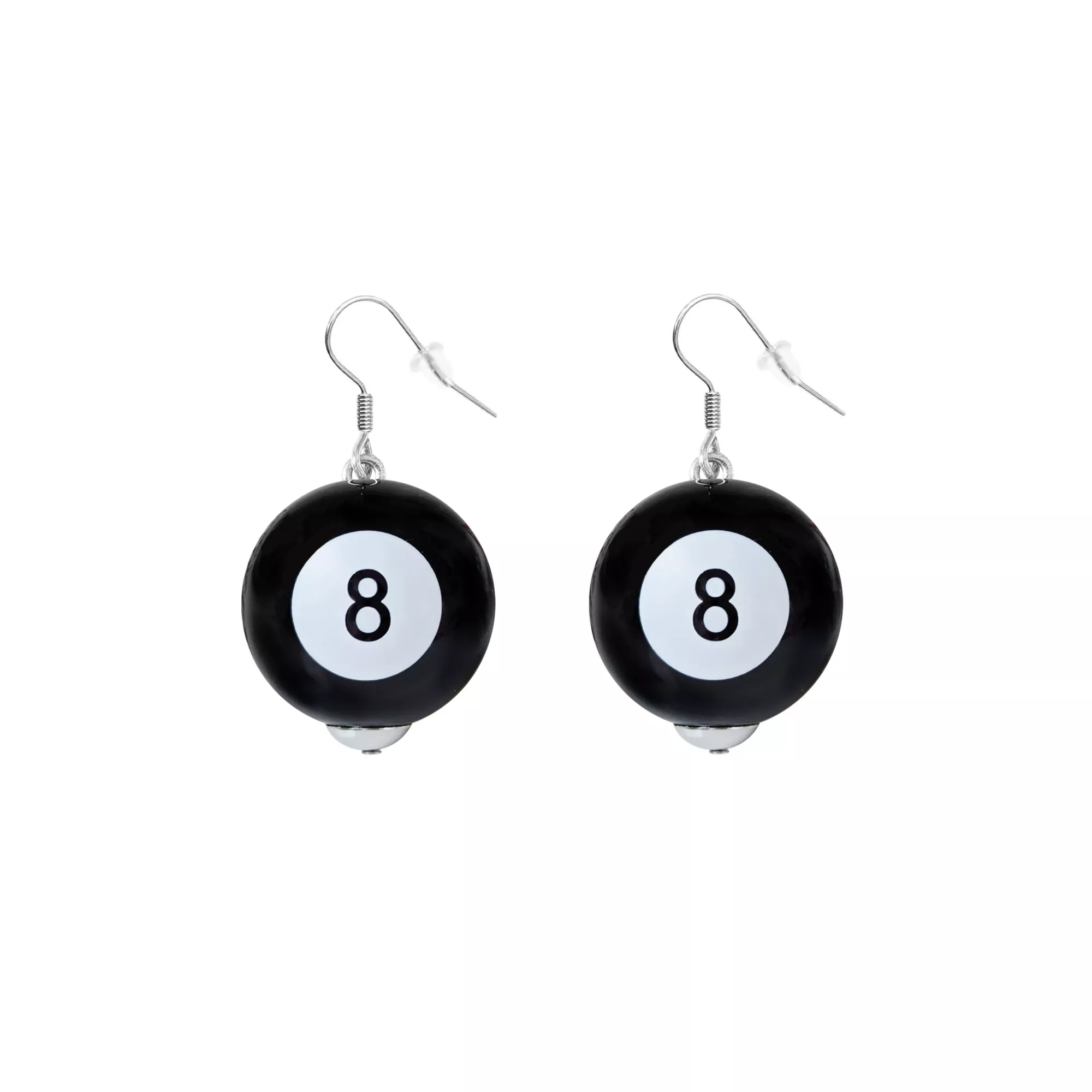 Magic 8 Ball Dangle Earrings - 18 Gauge at Spencer's
