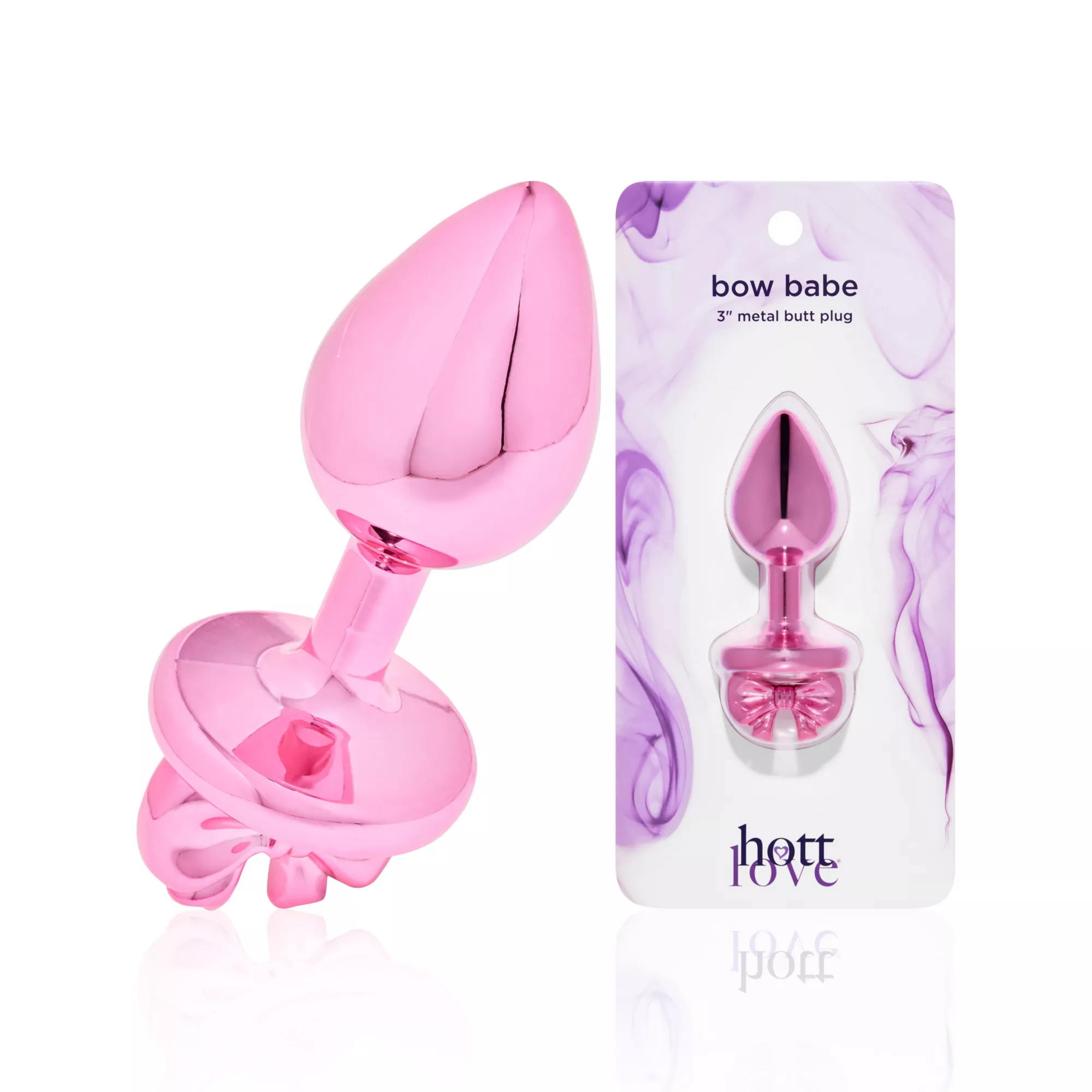 Bow Babe Metal Butt Plug - Hott Love at Spencer's
