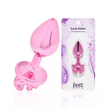Bow Babe Metal Butt Plug - Hott Love at Spencer's