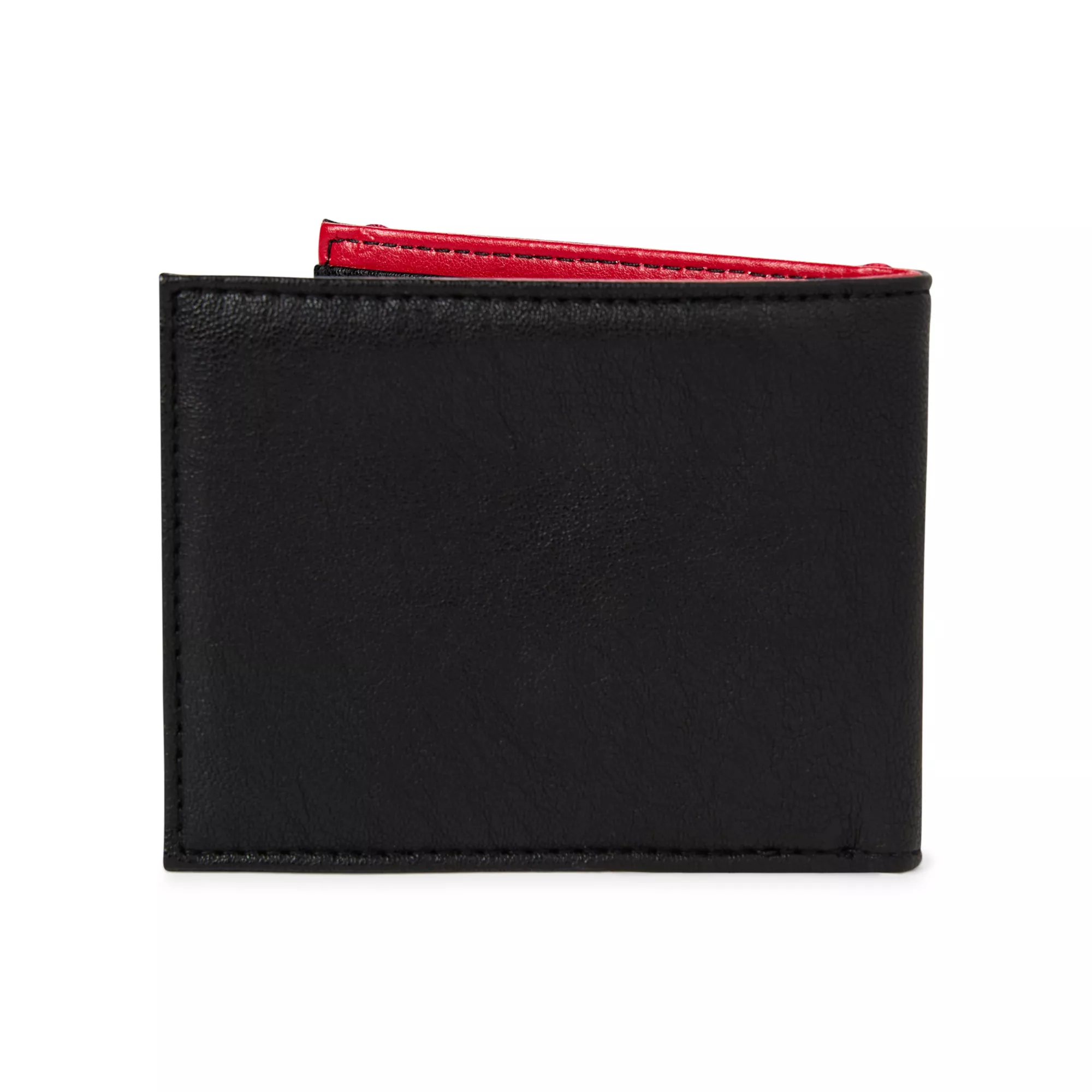 Deadpool Built-In Metal Badge Bifold Wallet at Spencer's