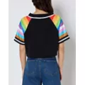 Team Pride Crop Top Jersey at Spencer's