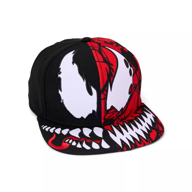 Carnage Split Big Face Snapback Hat - Venom at Spencer's