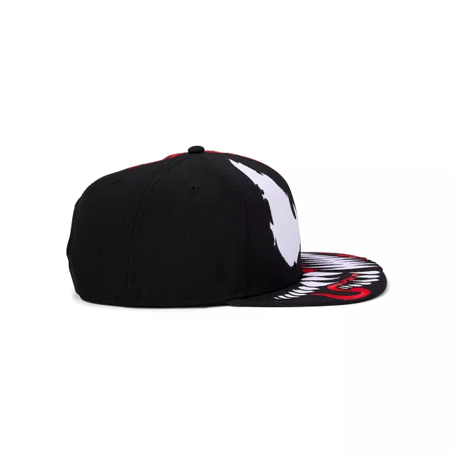 Carnage Split Big Face Snapback Hat - Venom at Spencer's