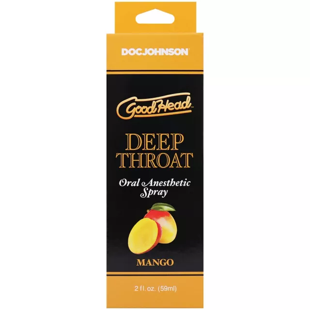 Numbing Mango Flavored Deep Throat Spray - 2 oz. at Spencer's