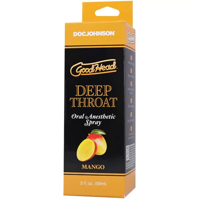 Numbing Mango Flavored Deep Throat Spray - 2 oz. at Spencer's