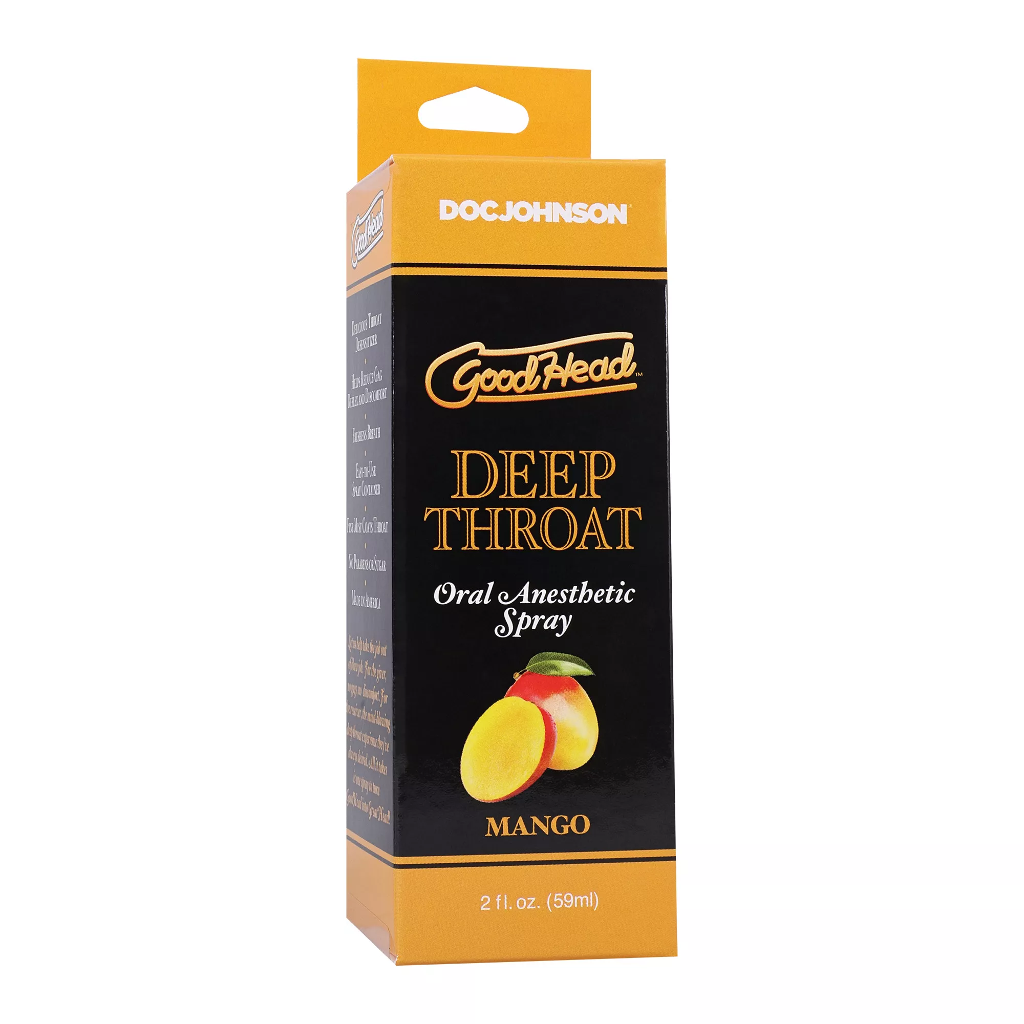 Numbing Mango Flavored Deep Throat Spray - 2 oz. at Spencer's