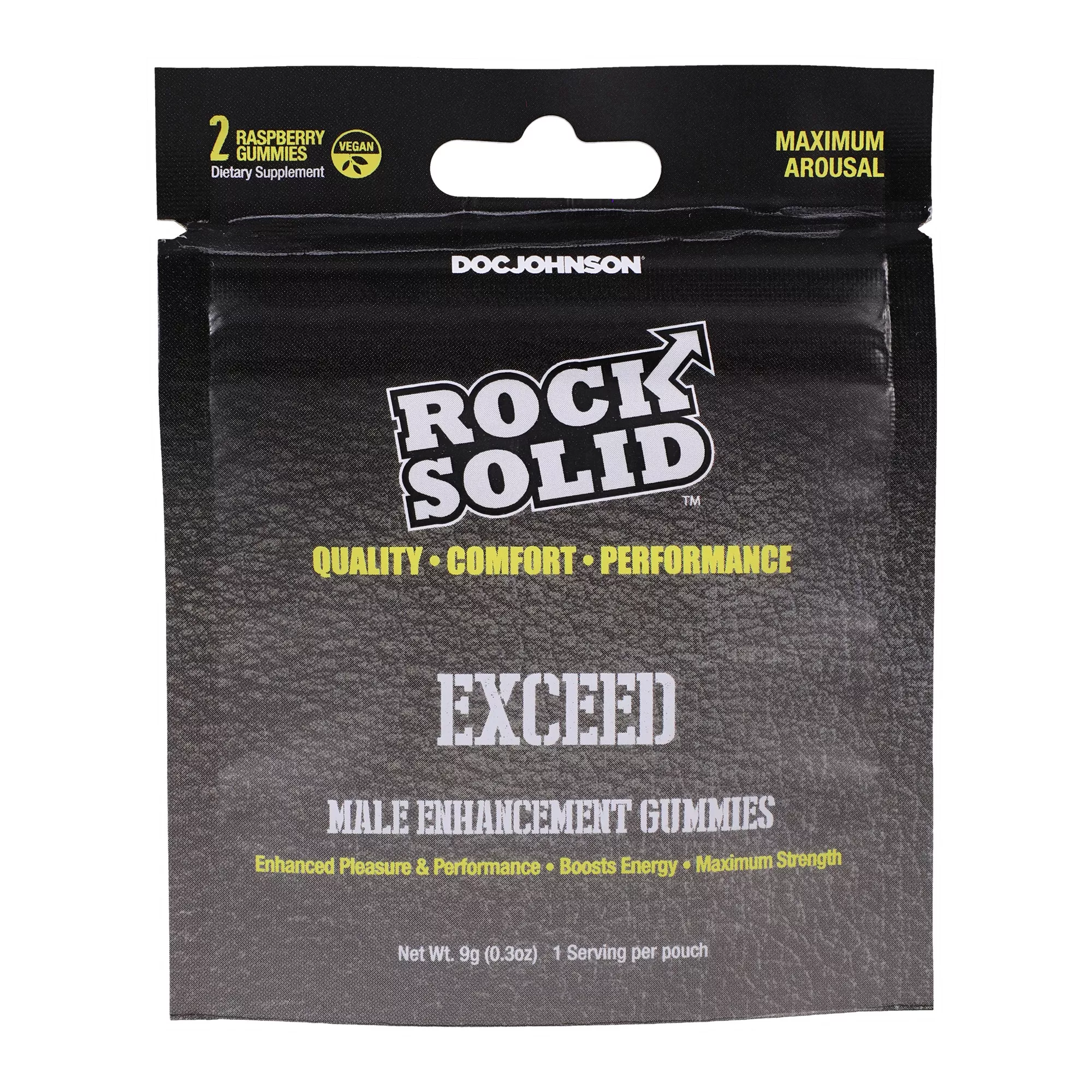 Rock Solid Exceed Male Enhancement Gummies - 2 Pack at Spencer's