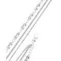 Silver Bike Chain Layered Wallet Chain at Spencer's