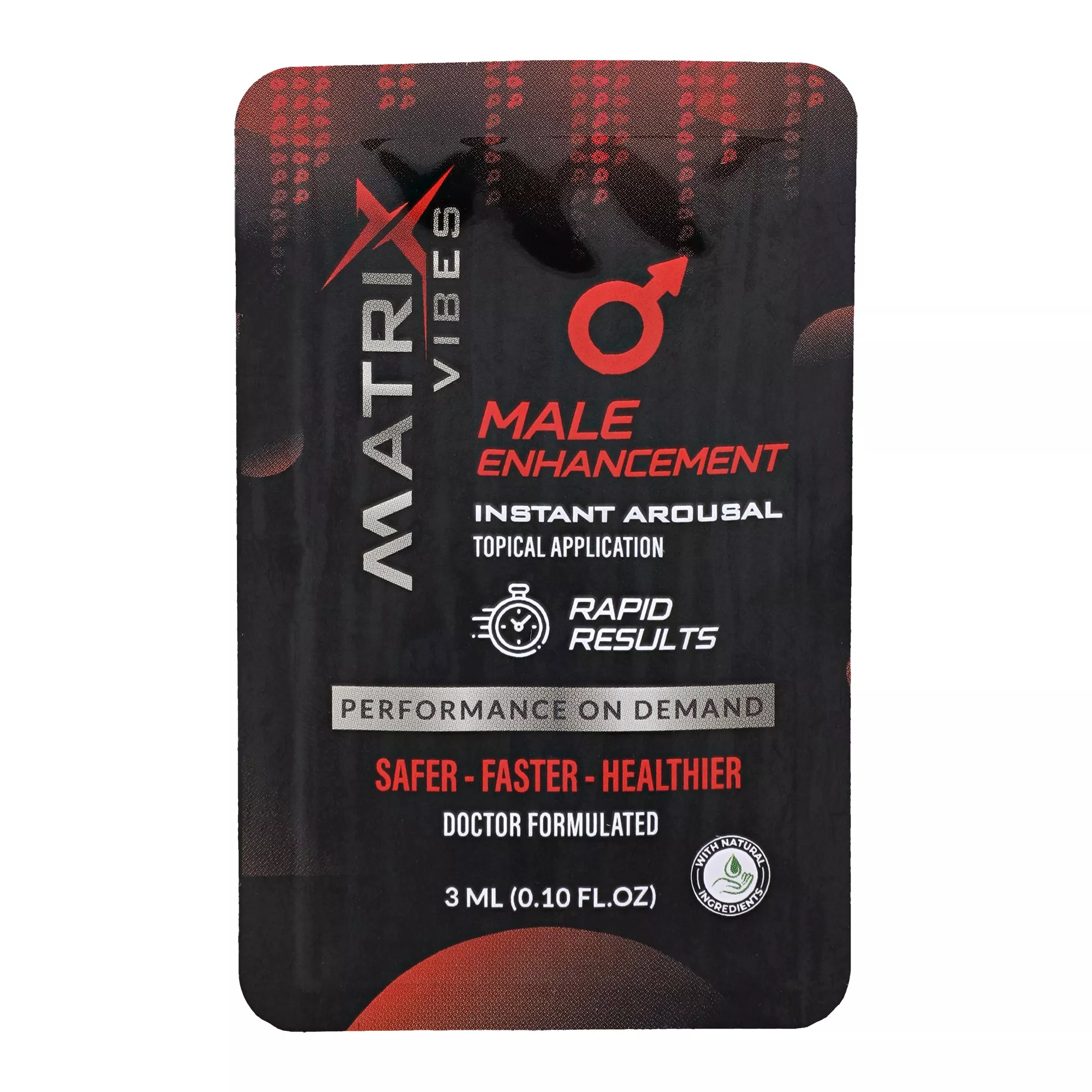 Matrix Vibes Male Enhancement Instant Arousal Topical Application - 3mL