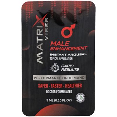 Matrix Vibes Male Enhancement Instant Arousal Topical Application - 3mL