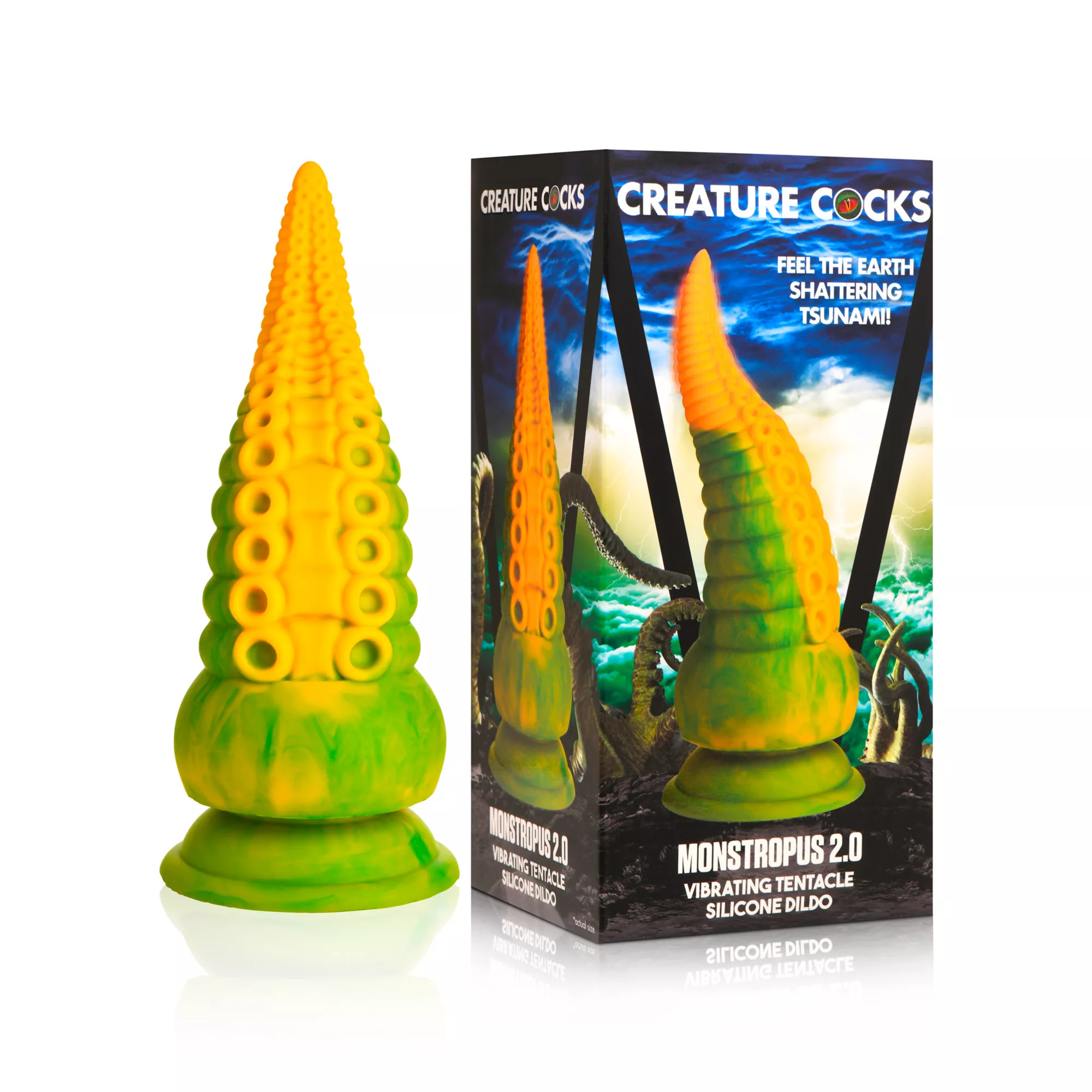 Creature Cocks Monstropus 2.0 Vibrating Tentacle Dildo at Spencer's
