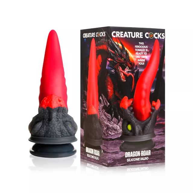 Creature Cocks Dragon Roar Dildo at Spencer's