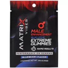 Matrix Vibes Male Enhancement Gummies Blueberry - 2 Count at Spencer's